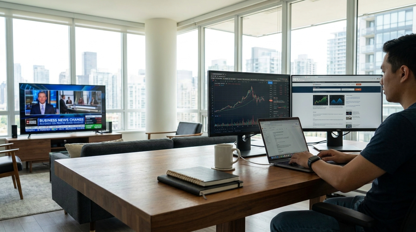 From TV to Tycoon: How This 'Website Landlord' Built a $100K/Month Passive Income Stream — illustration