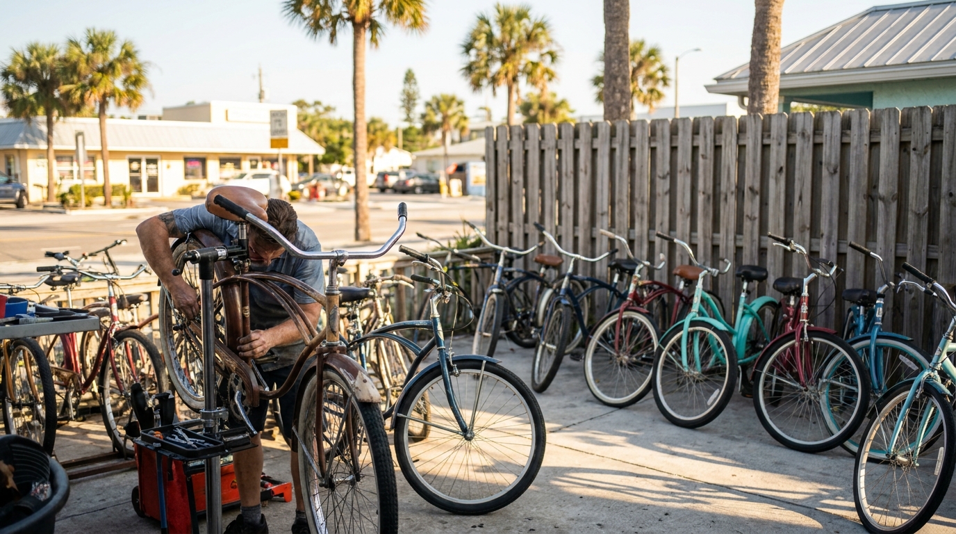 Refurbished Bikes for Local Riders