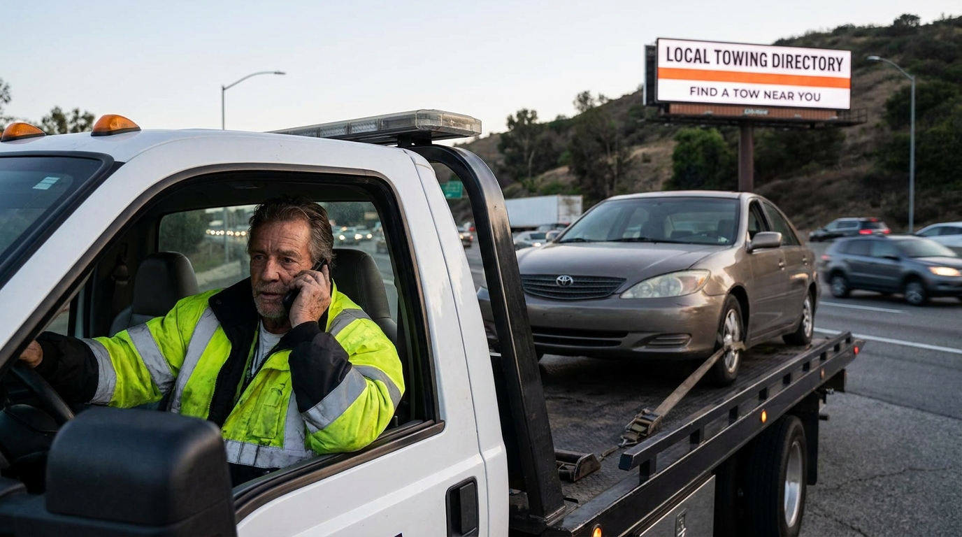 Towing Directory for Tow Companies