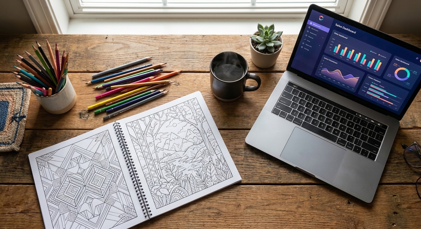 How to Earn with Coloring Books on Amazon KDP