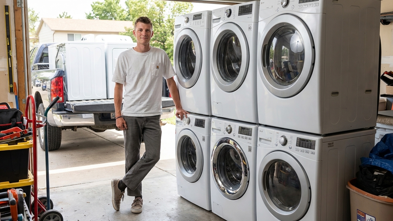 How a 23-Year-Old Makes $10,000/Month Renting Used Washers and Dryers