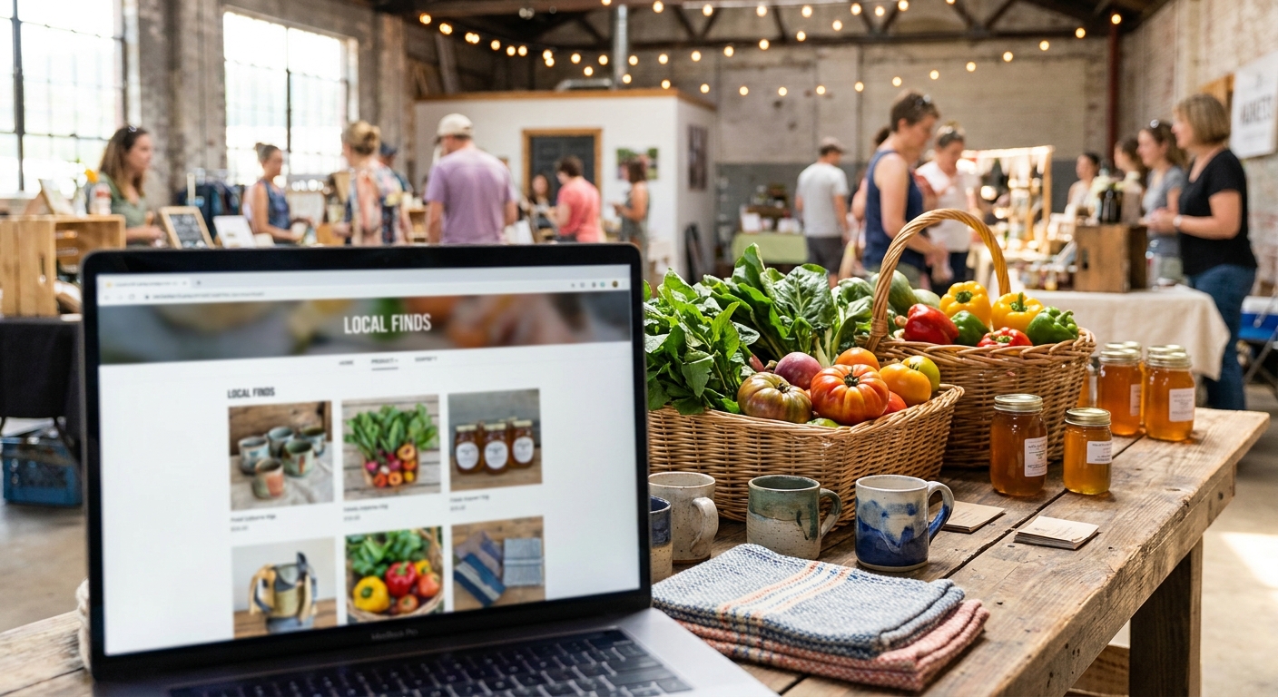 Online Marketplace for Local Goods | Fresh Produce & Artisan Products