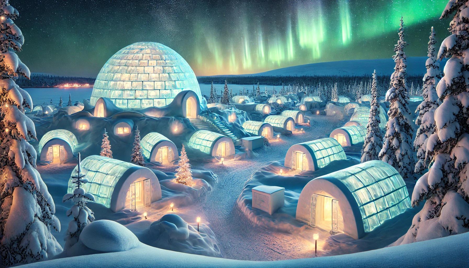 A Night in an Igloo: My Immersion into the Icy Luxury of Arctic SnowHotel